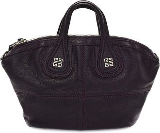 Givenchy Purple Sugar Goatskin Leather Micro Nightingale (Authentic Pre-Loved)