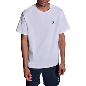 Converse Star Chevron T-Shirt in White 10A at Nordstrom, Size X-Small