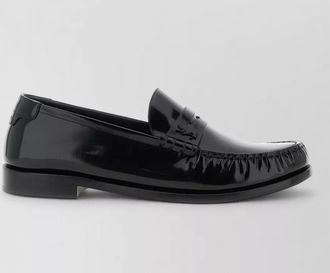 Saint Laurent leather loafers