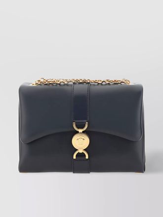 Versace medusa95 leather shoulder bag