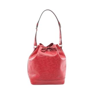 Louis Vuitton Pre-owned Bucket Bags, female, Red, Size: ONE SIZE Pre-owned Noe Epi Shoulder Bag