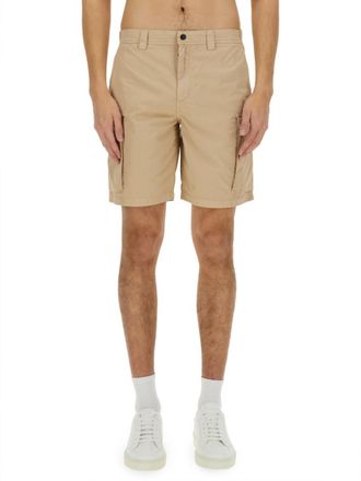 Woolrich Beige Solid Shorts