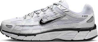Nike Mens P-6000 Shoes in White | CD6404-107