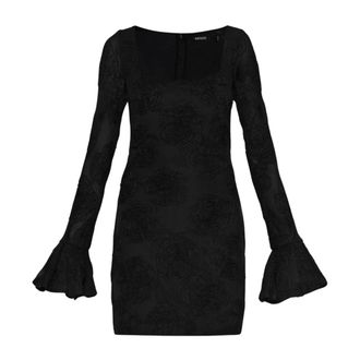 Rotate Abito a fantasia floreale - - Dresses - Donna - Nero - L