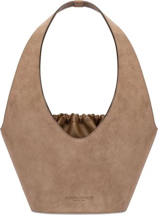 Alberta Ferretti Borsa a spalla con dettaglio cut-out - Verde