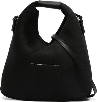 Maison Margiela Handtas met handvat - Dames - Handtassen - Zwart - ONE Size - Leer - Tassen