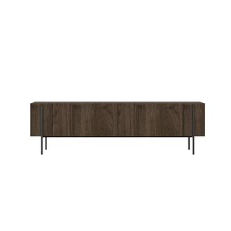 Calicosy Muebletv 2 puertas abatibles l160 cm - nogal