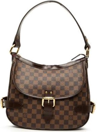 Louis Vuitton Pre-owned Shoulder Bags, female, Brown, Size: ONE SIZE Pre-owned Vintage Leather Shoulder Bag