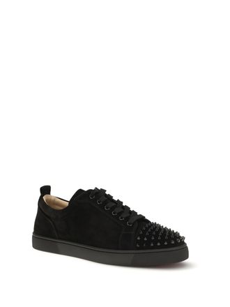 Christian Louboutin Louis Junior Spikes Sneaker - Black