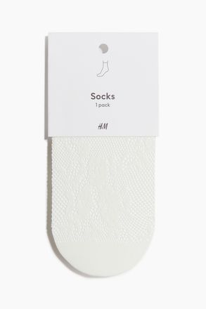 H&M Socken aus Spitze - White