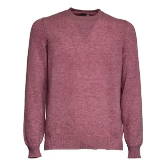 Fedeli Cashmere Knitwear, male, Pink, 2XL, Maglia Argentina Persia