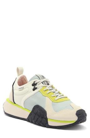 Palladium Troop Runner Sneaker in Cream White/Black at Nordstrom Rack, Size 10.5