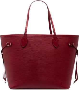Louis Vuitton Borsa tote Neverfull MM in pelle Épi 2000-2025 - Rosso