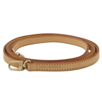 Louis Vuitton Pre-owned Accessories, female, Brown, Size: ONE SIZE Pre-owned Leather Strap