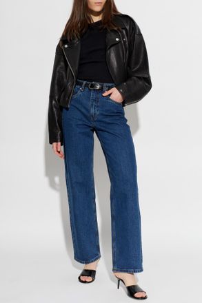 Moose Knuckles Jacket With Patch, Womens, Black