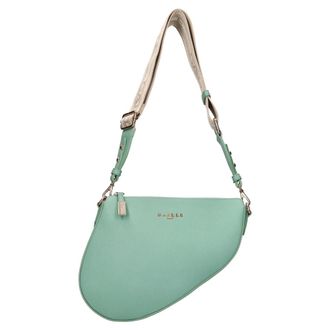 Ga&euml;lle Paris Dames, Tassen, Groen, Maat: ONE Size Leer