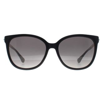 Kate Spade New York Square Womens Black Grey Gradient Polarized Britton/G/S - One Size