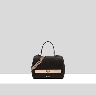 Paul Costelloe Womens Gambia Leather Multi Way Bag - Black - One Size