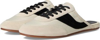 Vince Solstice Mule Shoes Womens Shoes Moonlight/Black : 7.5 M, Leather/Suede