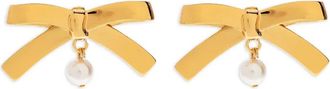 Moschino Orecchini con perle - Oro