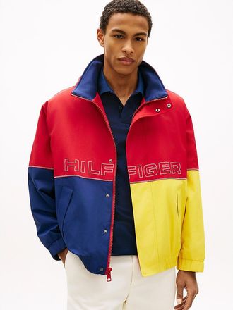 Tommy Hilfiger Mens Colorblock Regatta Jacket - Multi - XL