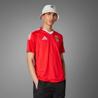 adidas adidas Performance Mens Benfica 24/25 Home Jersey - Red - Size Medium
