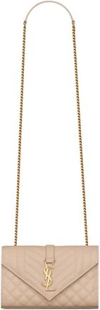 Saint Laurent Dames, Tassen, Beige, Maat: ONE Size Leer