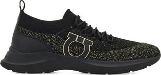 Ferragamo Black Logo Sneakers