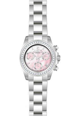 Invicta Womens IN-51110 Ladies Elite Diamond Watch - Silver - One Size