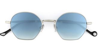 Eyepetizer Guimet C.1-A-26F Mens Sunglasses Silver Size 49