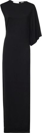 CHRISTOPHER ESBER Draped Sleeve Cutaway Gown - Dames - Jurken - Zwart - Maat: 2XS Jersey
