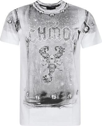 John Richmond T-Shirt Valpi Over - - Tops - Uomo - Bianco - L