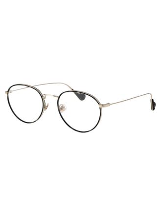 Moncler ML5110 Metal Round Eyeglasses - Grey