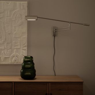 AM.PM Scharnierende wandlamp, satijn nikkel, Phili