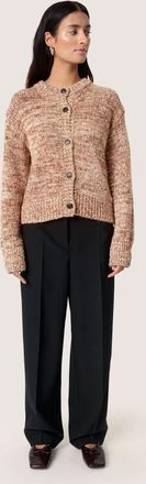 Soaked In Luxury Vest SLMacawi Regular fit brown