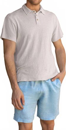 Alex Crane Bo Pull-On Shorts In Sky