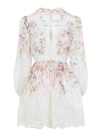 Zimmermann Luca Lace Lantern Dress