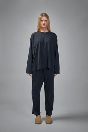 Sofie D'Hoore Tahoe Long Sleeve C-Neck Pajama in Fine Jersey Knit