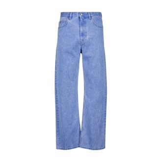 Marni Loose Fit Jeans, male, Blue, W31, Denim Wide-Leg Jeans