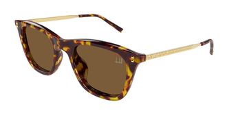 Dunhill DU0125SA Asian Fit 002 Mens Sunglasses Tortoiseshell Size 52