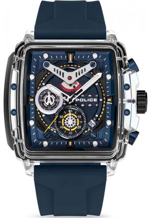 Police PEWGO0052403 Mens Clout Watch - Transparent - One Size