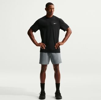 Nike Mens Unlimited Dri-FIT 7 Unlined Versatile Shorts in Grey | DV9340-084