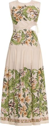 Agua Bendita Oto&ntilde;o Anhelo Midi Dress in Multicolor at Nordstrom, Size X-Small