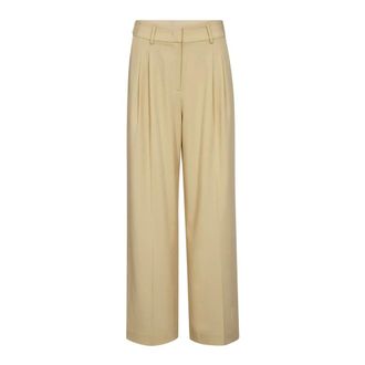 Co'Couture Cropped Trousers - female - CoCouture - Cropped Trousers - Yellow - M - Trousers