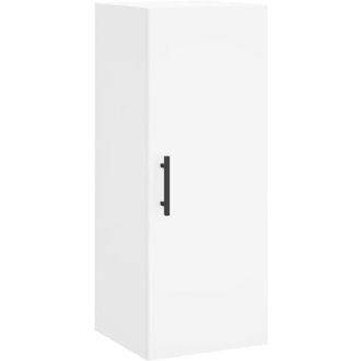 vidaXL Armario De Pared Blanco 34,5x34x90 Cm Vidaxl