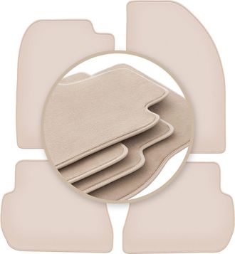 OEM Tappetini Beige Di Alta Qualit&agrave; Per: Ford Fusion Hatchback 2002-2005