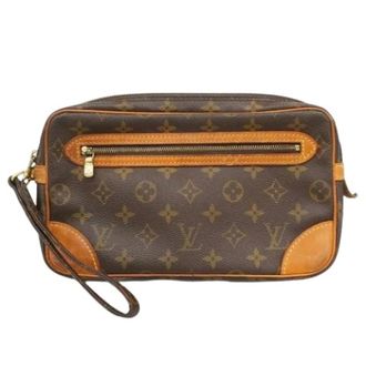 Louis Vuitton Pre-owned Clutches, unisex, Brown, Size: ONE SIZE Pre-owned Clutch bag
