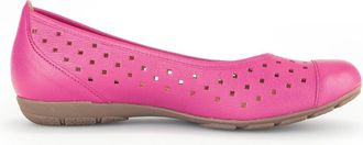 Gabor 44.169.20 - Womens Ballerina - Size 7 (UK) 40.5 (EU) Pink