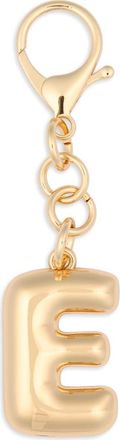Leith Bubble Initial Bag Charm in E- Gold at Nordstrom Rack