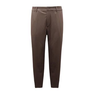 Armani Travel Essential U6200 Tech Trousers - male - Armani - Slim-fit Trousers - Brown - XL - Trousers